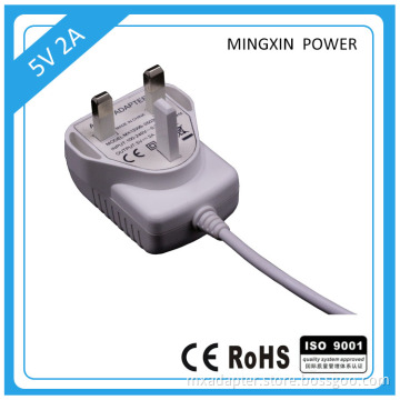 uk plug adapter 6w 12w 24w with ce/ul/fcc 2017 New products outdoor camping price power adaptor fix water fire monitor